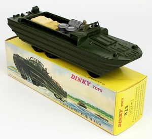 French Dinky 825 DUKW reproduction black plastic propellor 