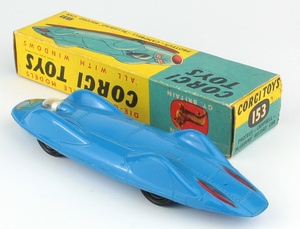 Corgi 153 Campbell-Proteus-Bluebird Empty Repro Box 