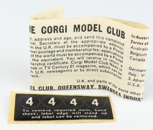 Corgi 319 w7723