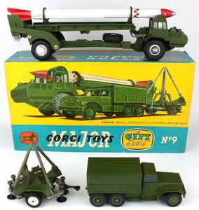 Corgi gift set 9 corporal missile x46a
