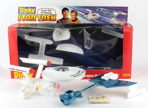 Dinky gift set 309 star trek x61