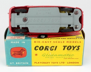 Corgi 213s jaguar fire x742