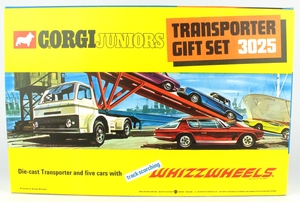 Corgi juniors gift set 3025 transporter x761