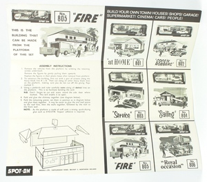 Tommy spot on 805 fire gift set x9415