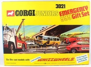 Corgi juniors 3021 emergency gift set x1161
