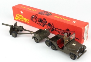 Tekno 814kp military jeep with cannon x234