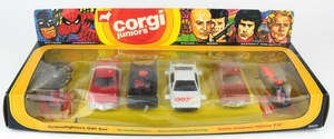 Corgi juniors 3021 crime fighters gift set x242