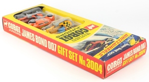 Corgi juniors gift set 3004 james bond ohmss x2505