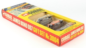 Corgi juniors gift set 3004 james bond ohmss x2504