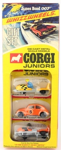 Corgi juniors gift set 3004 james bond ohmss x250a