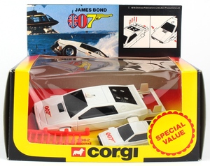 Corgi 1362 james bond lotus esprit x314