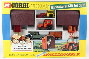 Corgi juniors gift set 3019 agricultural x353