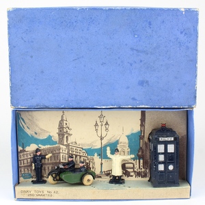 Dinky gift set 42 police motorcycle x357