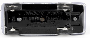 Dinky 189 triumph herald promotional x4302