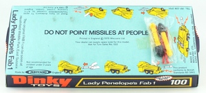 Dinky 100 lady penelope's fab 1 x4553