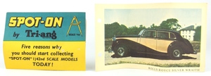 Spot on 103 rolls royce silver wraith x4774