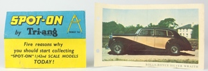 Spot on 103 rolls royce silver wraith x4783