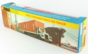 Corgi 1106 acl mack container truck x5272