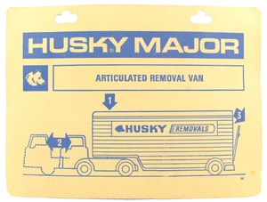 Husky major 2004 articulated removal van x5321