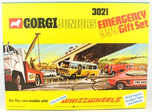 Corgi juniors 3021 emergency 999 set x5772