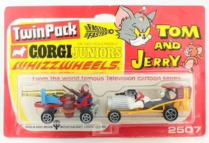 Corgi juniors twin pack 2507 tom jerry x585