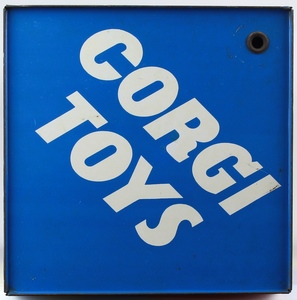 Corgi tin sign jouef x5872