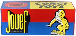 Corgi tin sign jouef x5871