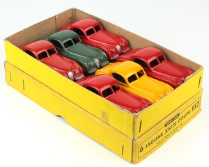 Trade box dinky 157 jaguar xk120 x701