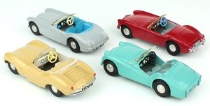 Spot on presentation set 4 sports cars x7152