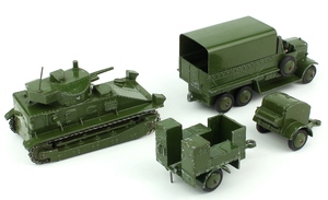 Dinky 151 royal tank corps medium tank set x7321