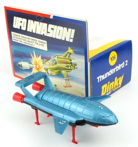 Dinky 106 thunderbird 2 x746