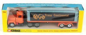 Corgi 1100 mack truck transcontinental x773
