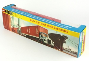 Corgi 1106 mack container truck acl x7751