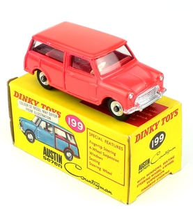 Dinky 199 austi seven orange x784