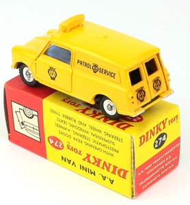 Dinky 274 aa mini van x7821