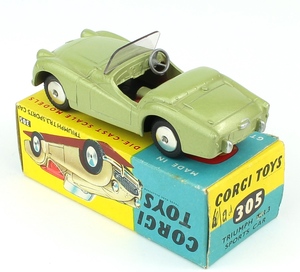 Corgi 305 triumph tr3 x8051