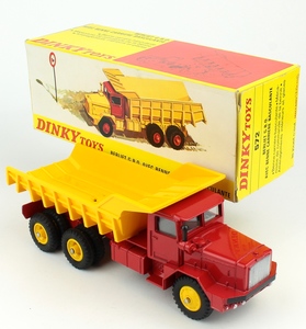 French dinky 572 berliet quarry truck x882