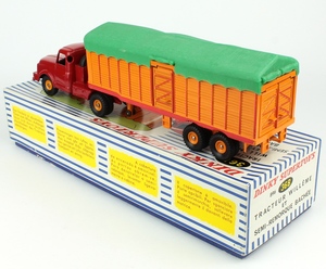 French dinky 36b willeme tractor trailer x8831