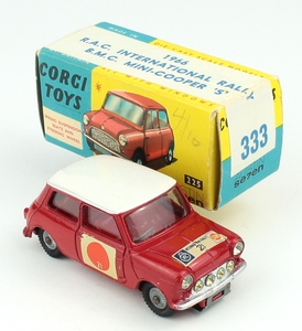 Corgi 333 sun rally mini x889