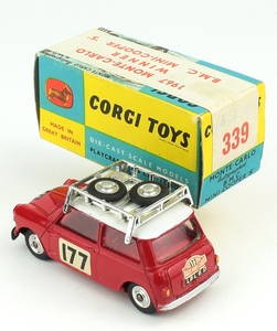 Corgi 339 1967 monte carlo mini x8901