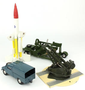 Corgi gift set 4 bloodhound guided missile set x9282