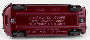 Corgi 259 citroen le dandy x9452