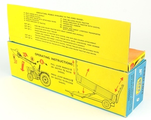 Corgi gift set 9 massey tractor trailer yy394