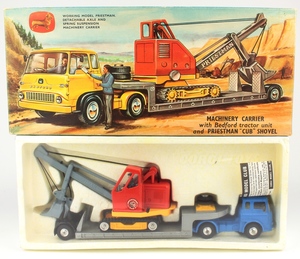 Corgi gift set 27 machinery carrier priestman cub yy43a