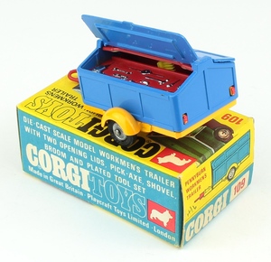 Corgi 109 pennyburn workmen's trailer yy431