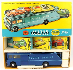 Corgi gift set 16 ecurie ecosse yy44