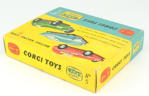 Corgi gift set 5 british racing cars yy535