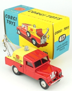 Corgi 417 landrover breakdown truck yy59