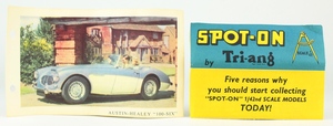 Spot on 105 austin healey yy613