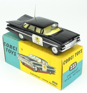 Corgi 223 chevrolet state patrol yy78